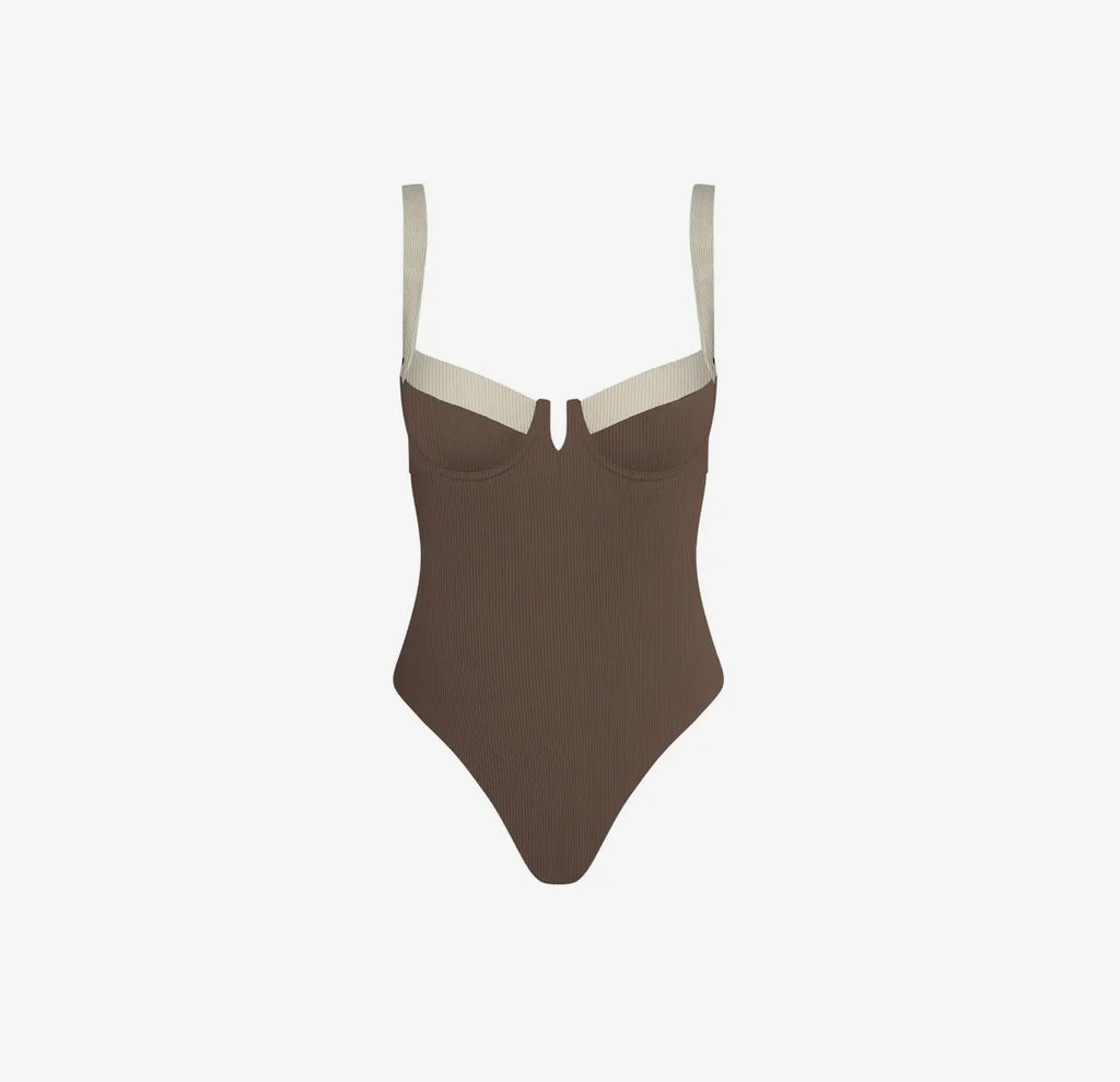 Josie one piece Brown